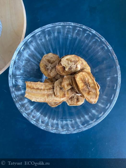Сушеные бананы, чипсы Siberina - отзыв Экоблогера Tatyust
