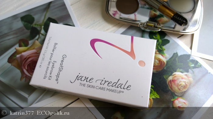 Jane Iredale Eyebrow kit Brunette - Набор для бровей брюнет. - отзыв Экоблогера katrin377