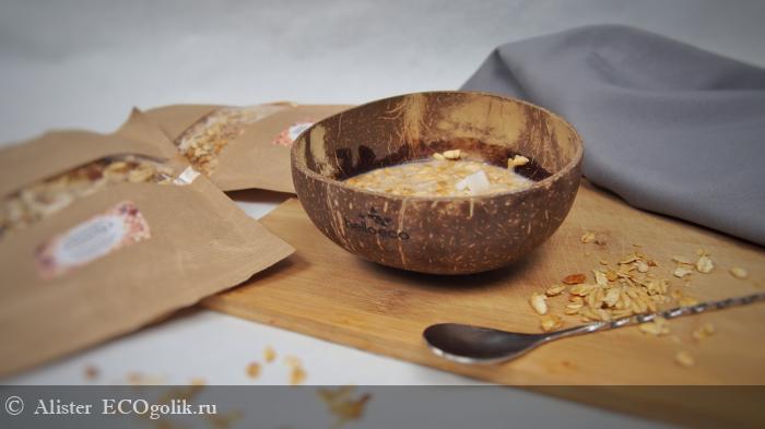 Гранола от Siberina: кокосовая с ананасом и  чернослив с  финиками - отзыв Экоблогера Alister