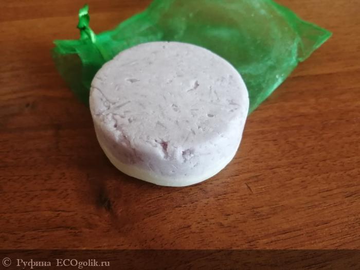 Твердый шампунь-кондиционер для волос 2в1 «Укрепление и рост» с ароматом лаванды - отзыв Экоблогера Руфина