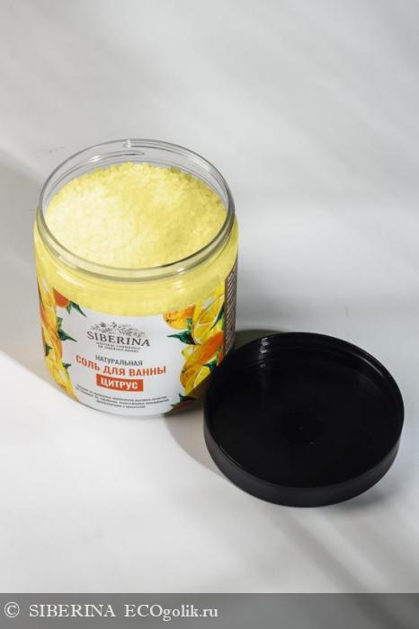 Соль для ванны «Цитрус» SOL(5)-SIB