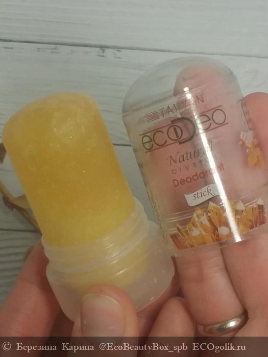Натуральный дезодорант - кристалл. - отзыв Экоблогера Березина Карина @EcoBeautyBox_spb
