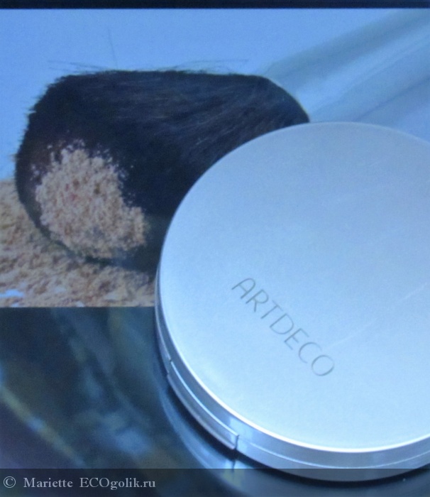Компактная минеральная пудра-основа Artdeco - отзыв Экоблогера Mariette