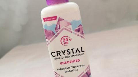 Отзыв: Минеральный спрей-дезодорант, без ароматизаторов  - Crystal Body Deodorant