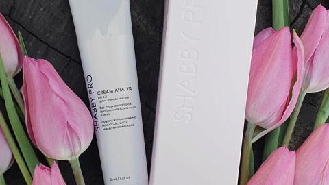 Отзыв: Обновляющий крем для лица и тела с AHA кислотами 3% от SHABBY PRO