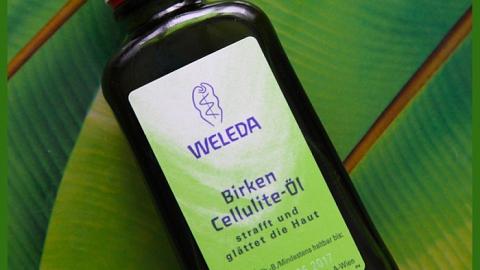 Отзыв: Березовое антицеллюлитное масло Weleda