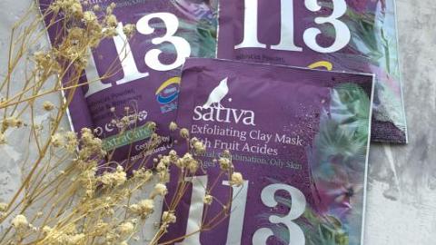 Отзыв: Маска-гоммаж с фруктовыми кислотами №113 от Sativa