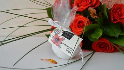 Отзыв: Бурлящее удовольствие с шариком для ванны Роза от МиКо! Знакомство начинается с...