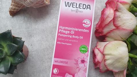 Отзыв: Розовое нежное масло для тела от  Weleda- деликатное, мягкое питание🌹