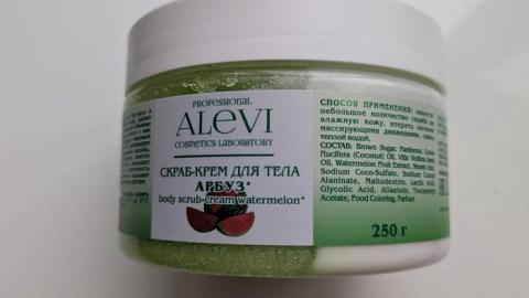 Отзыв: Скраб-крем для тела Арбуз AleVi