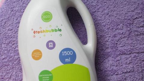 Отзыв: Кондиционер для белья Мята и лимон от Freshbubble