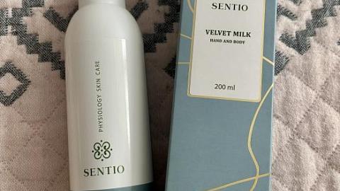 Отзыв: Бархатное молочко с церамидами для рук и тела Sentio