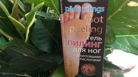 Отзыв: Гель пилинг для ног с фруктовыми кислотами DNC