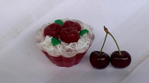 Отзыв: Моё Мыльное Вдохновение/ Мыльное ассорти/пирожное ВИШНЁВЫЙ ДЕСЕРТ 🍒 от бренда ChocoLatte