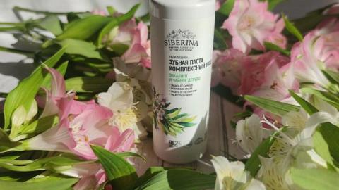 Отзыв: Зубная паста комплексный уход эвкалипт и чайное дерево от SIBERINA.